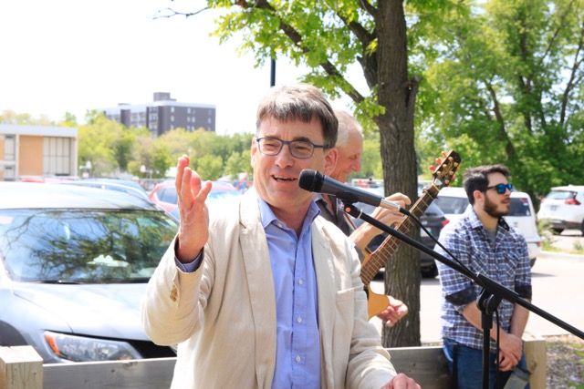 MLA at last years BBQ